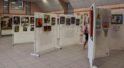 Vue de la salle d'exposition